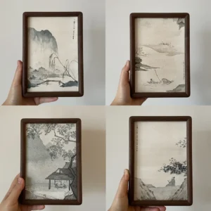 NO.17-NO.20 Traditional Chinese Watercolor
