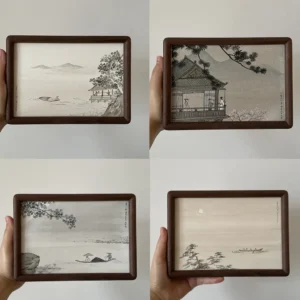 NO.13-NO.16 Traditional Chinese Watercolor
